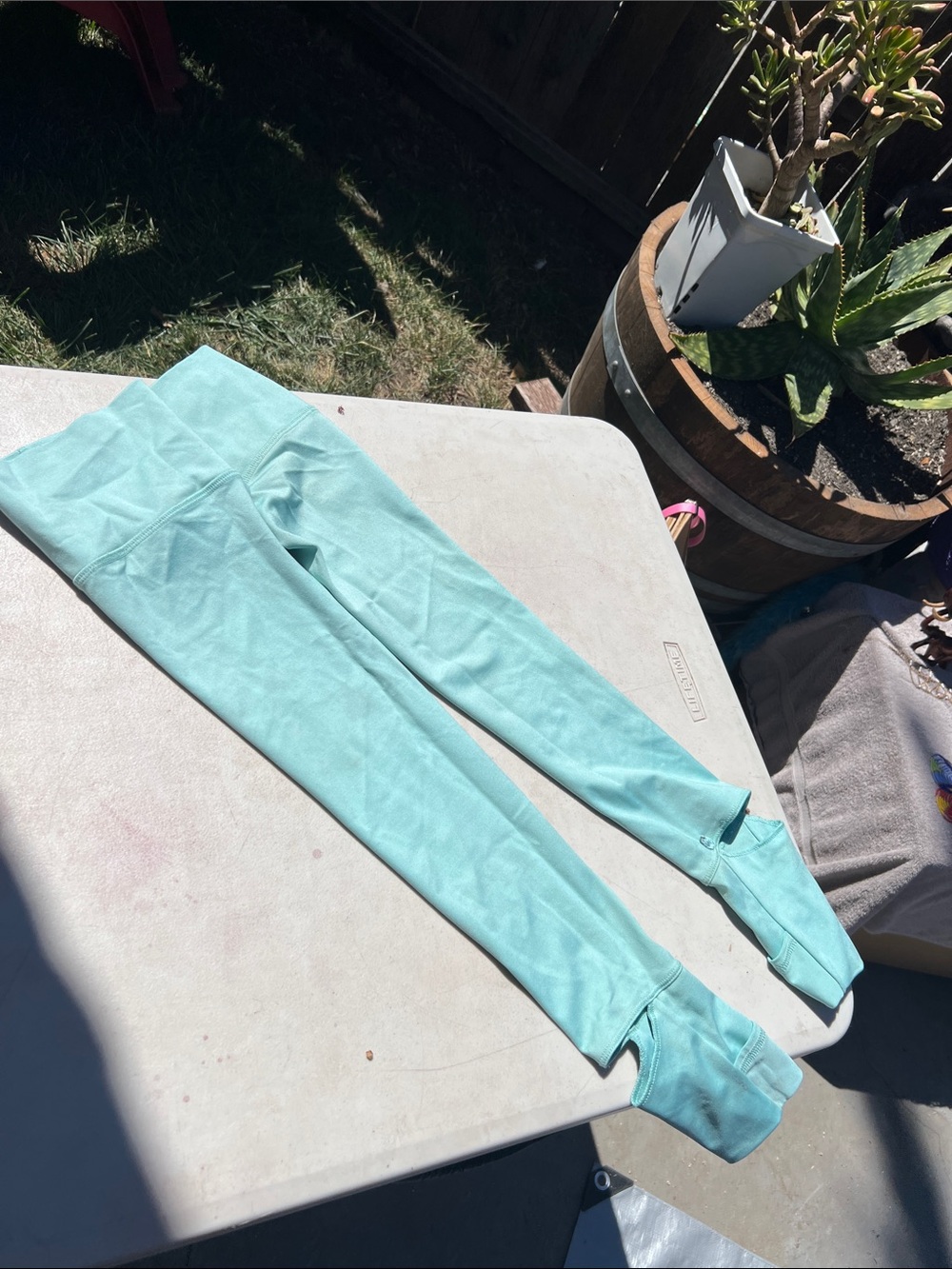 Mika Women’s teal Stretch Leg warmers